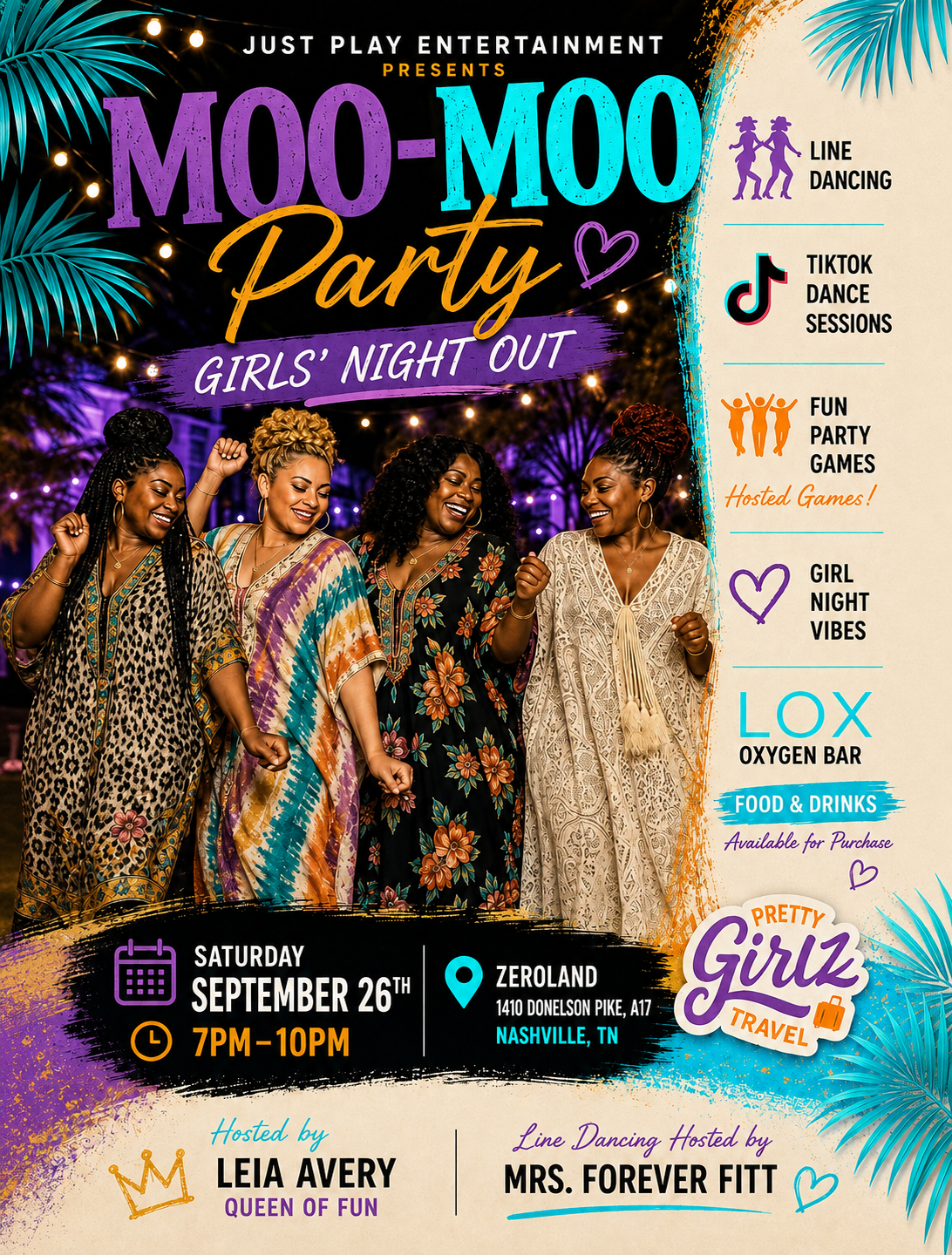 Moo Moo Party Nashville: Ladies Night Out