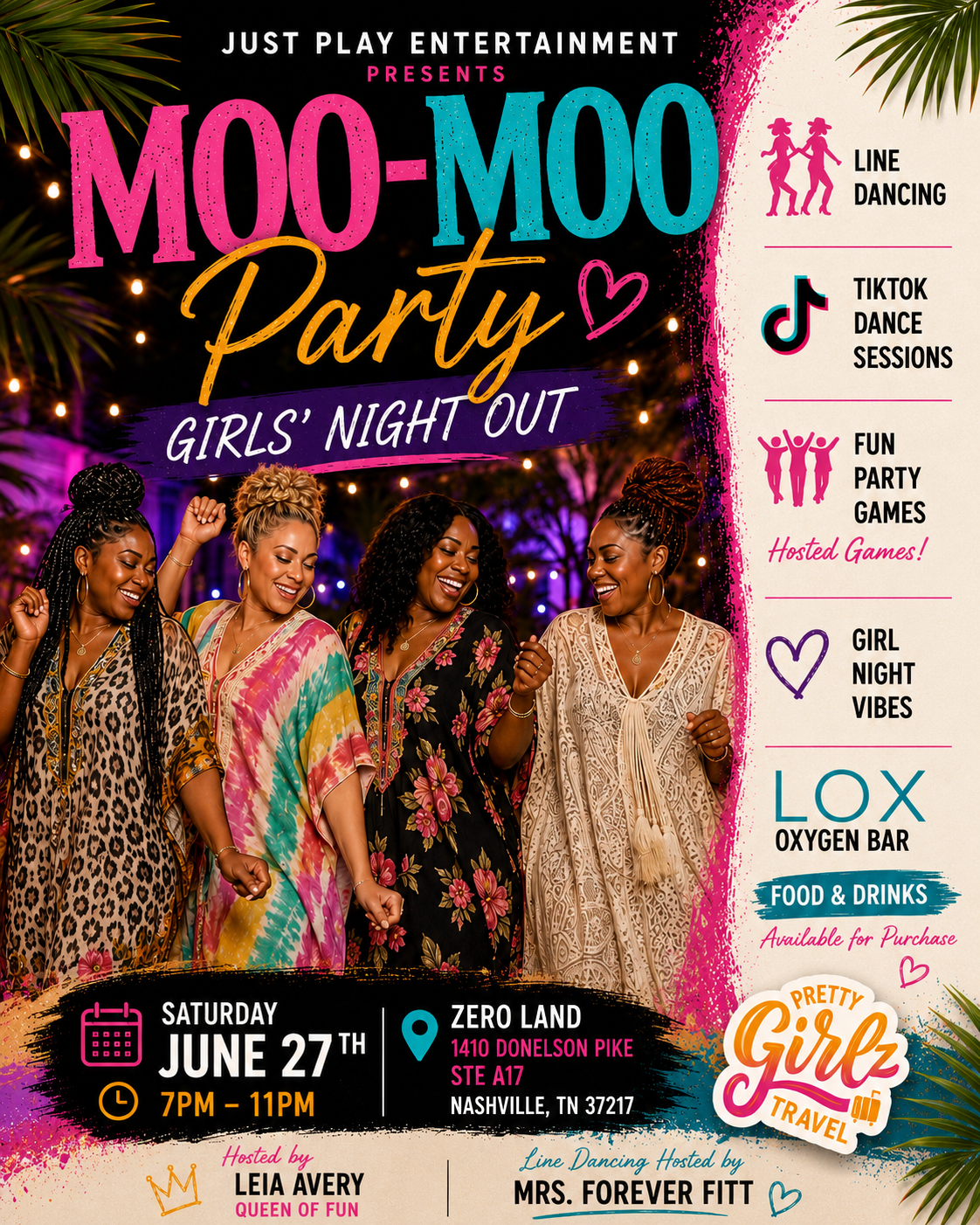 Moo Moo Party Nashville: Ladies Night Out
