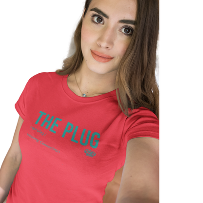 Women’s Fitted “The Plug” Tee