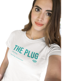 Women’s Fitted “The Plug” Tee