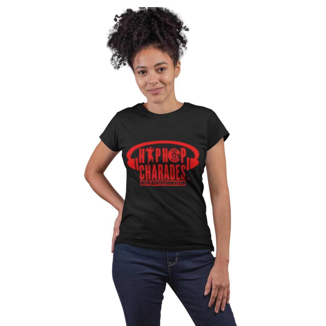 Women’s Fitted Hip Hop Charades Tee