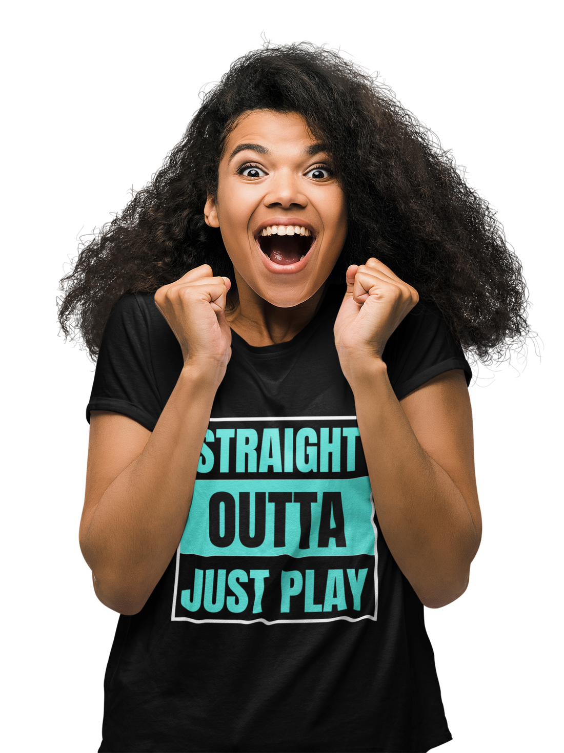 Straight Outta Just Play Tee