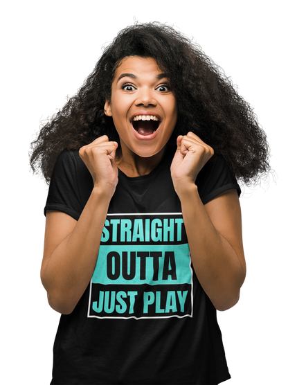 Straight Outta Just Play Tee