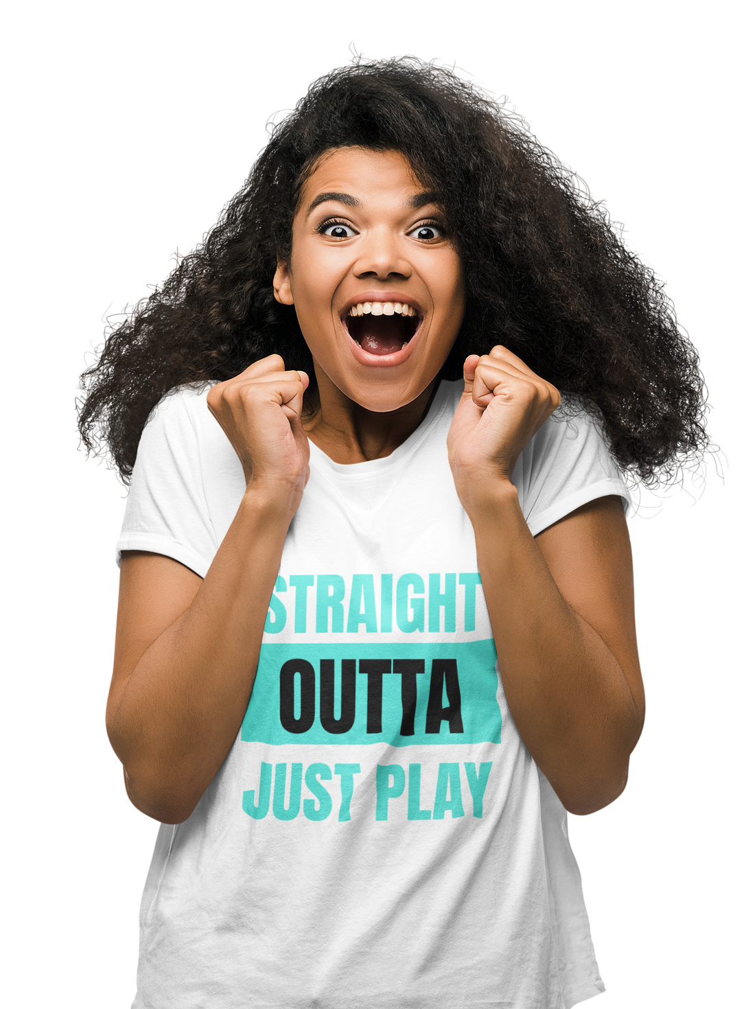 Straight Outta Just Play Tee