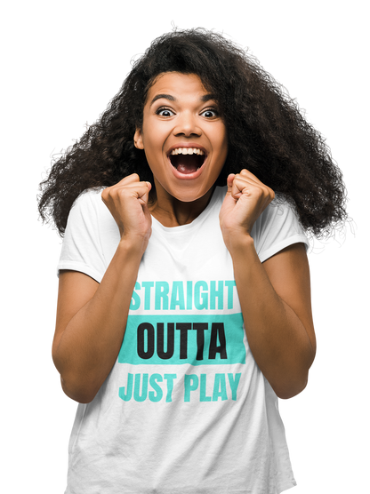 Straight Outta Just Play Tee